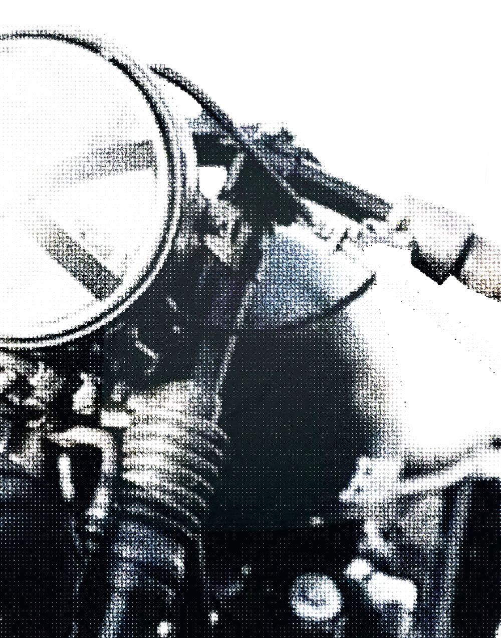 Hotfuel Cafe Racer Halftone Hoodie