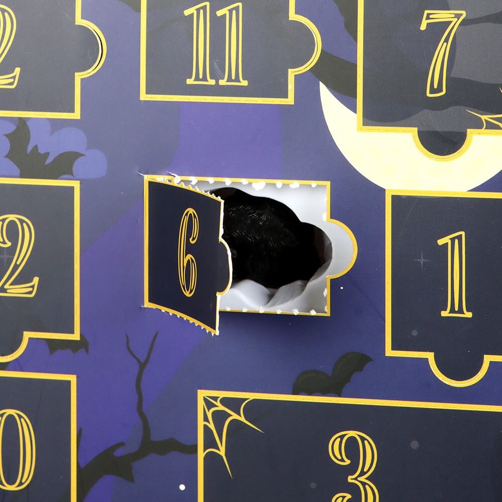Gothic Gifts Shelf of Shadows 12-Day Halloween Advent Calendar