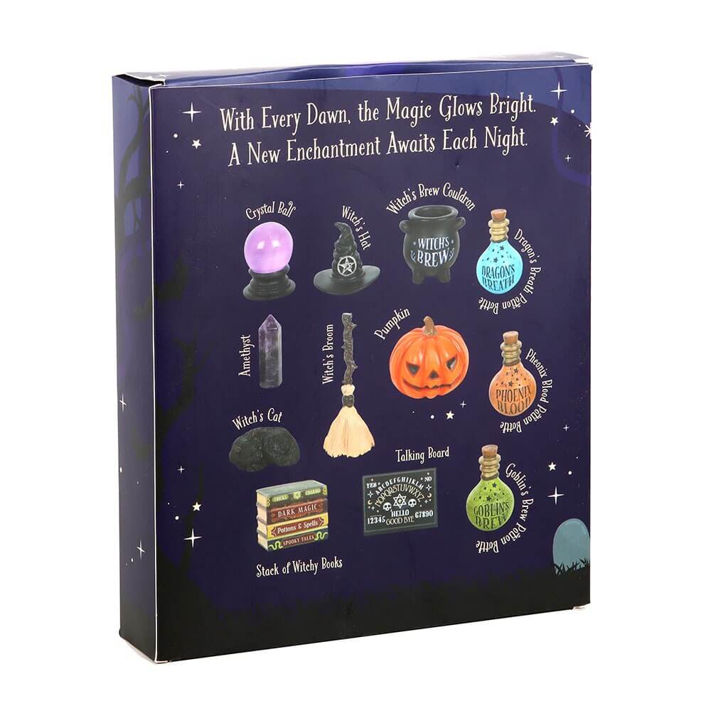 Gothic Gifts Shelf of Shadows 12-Day Halloween Advent Calendar