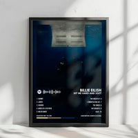 Billie Eilish Hit Me Hard And Soft Album Cover Poster with Complete Tracklist