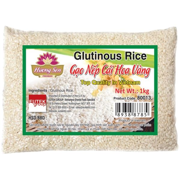 HUONG SEN Glutinous Rice Gao Nep Cai Hoa Vang 1kg