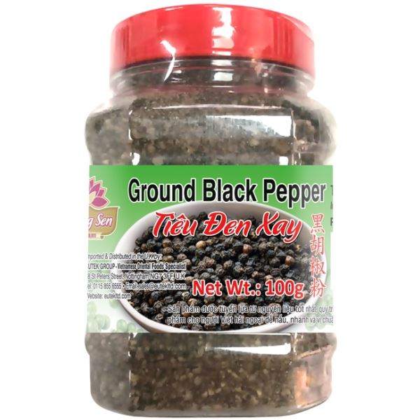 HUONG SEN Ground Black Pepper Tieu Den Xay 100g