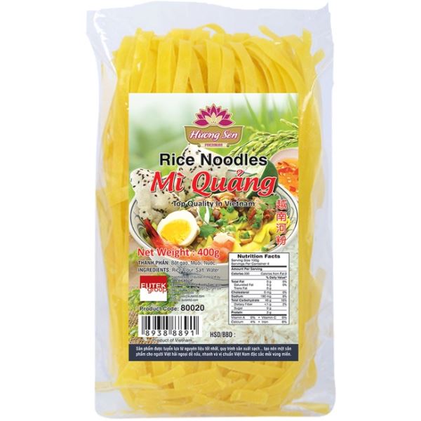 HUONG SEN Rice Noodles Mi Quang 400g