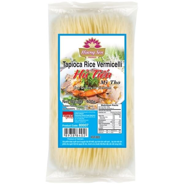 HUONG SEN Tapioca Rice Vermicelli Hu Tieu My Tho 400g