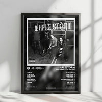 Halestorm "Into the Wild Life  " Album Cover Poster - with Complete Tracklist