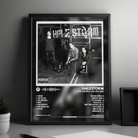 Halestorm "Into the Wild Life  " Album Cover Poster - with Complete Tracklist