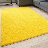 Myshaggy Solid Yellow Rug