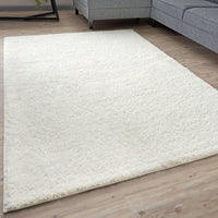 Myshaggy Solid White Rug