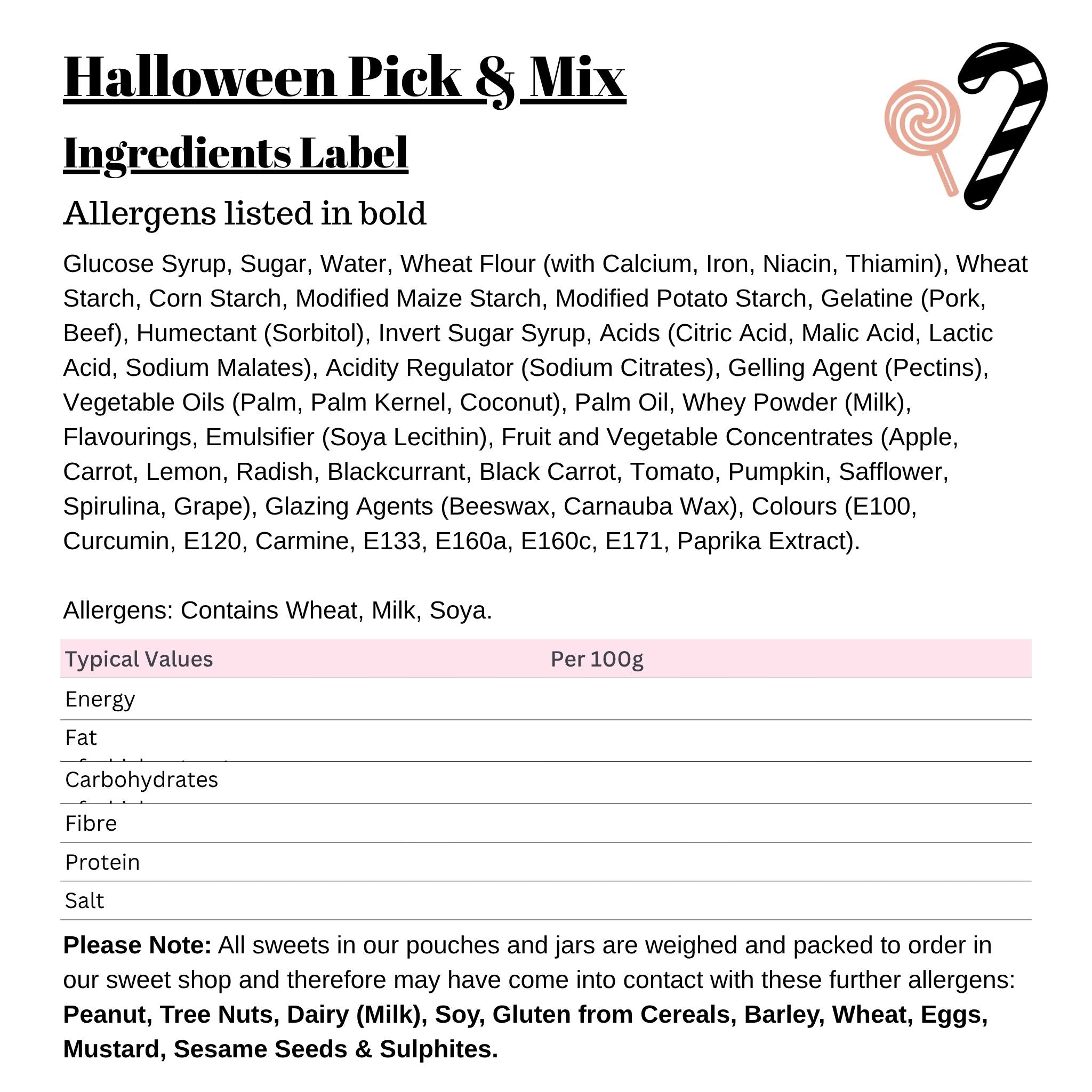 Halloween Pick & Mix