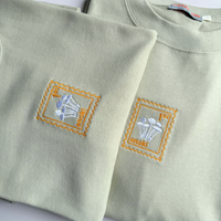 Enoki Mushroom - Oversized Unisex Premium T-Shirt - Pastel Green