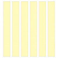 Hammered Cream Paper Chain Card Strips. 5 Meter / 16 Feet Long. Wedding Party Decor