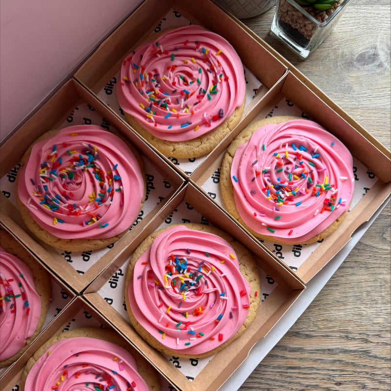 Birthday Cake Cookie Box