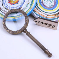 Henry Hughes Vintage Magnifying Glass – Antique Brass Explorer’s Tool