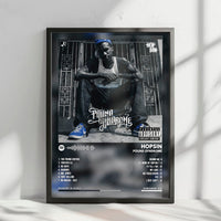 Hopsin "Pound Syndrome" Album Cover Poster - with Complete Tracklist