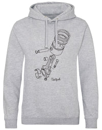 Hotfuel Exploded Piston Hoodie