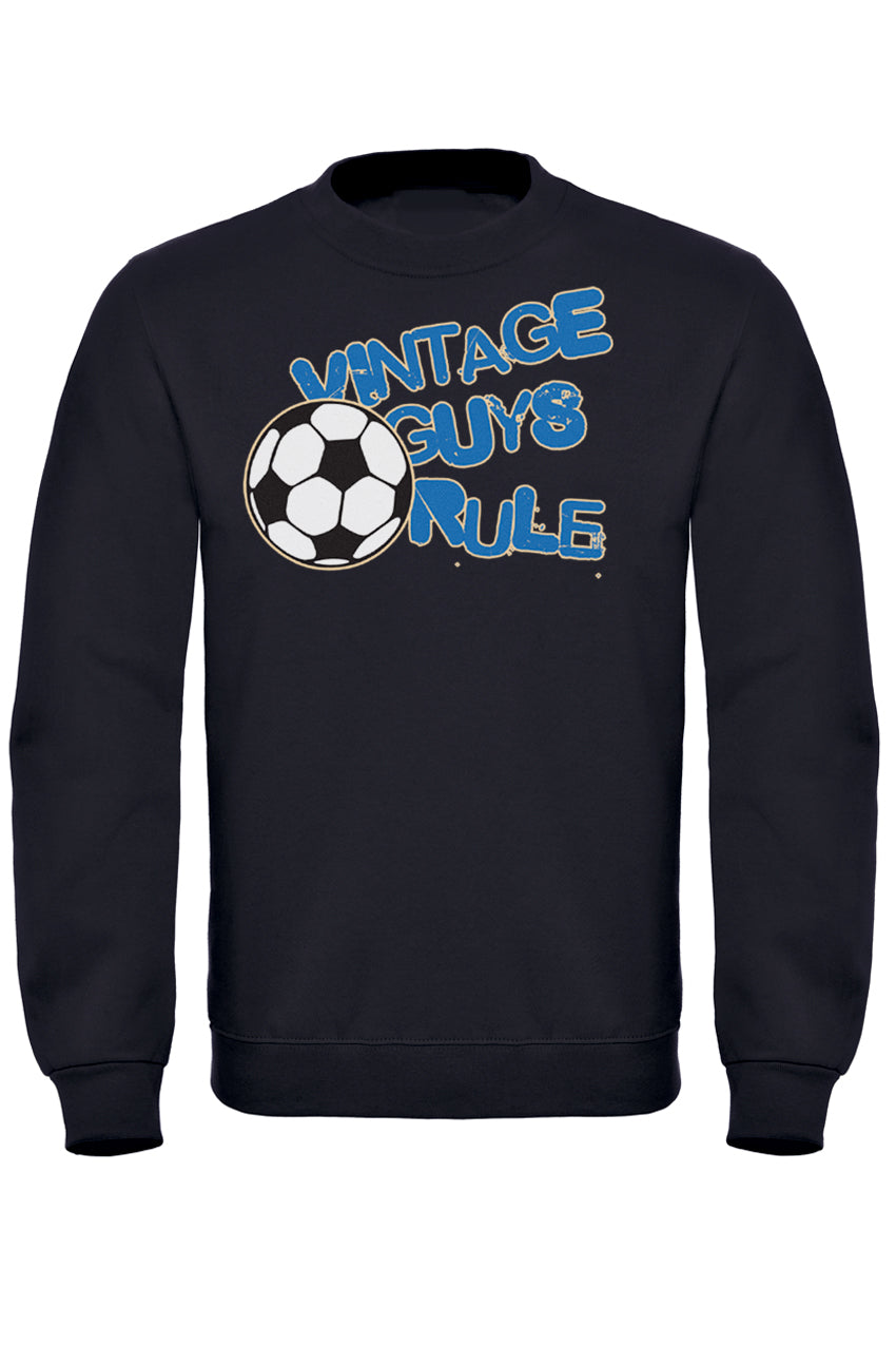 Vintage Guys Rule Football Sweatshirt
