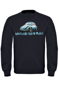 Vintage Guys Rule Beetle Sweatshirt