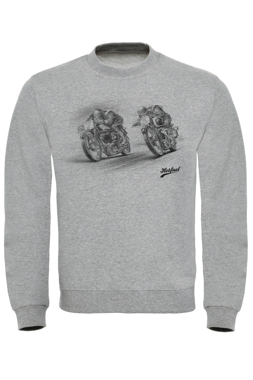 Norton v Triumph Race Print Sweatshirt