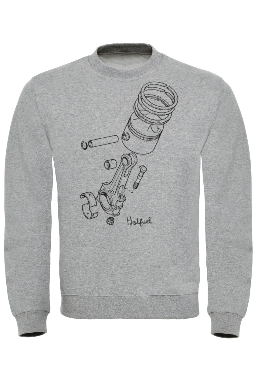 Hotfuel Exploded Piston Sweatshirt
