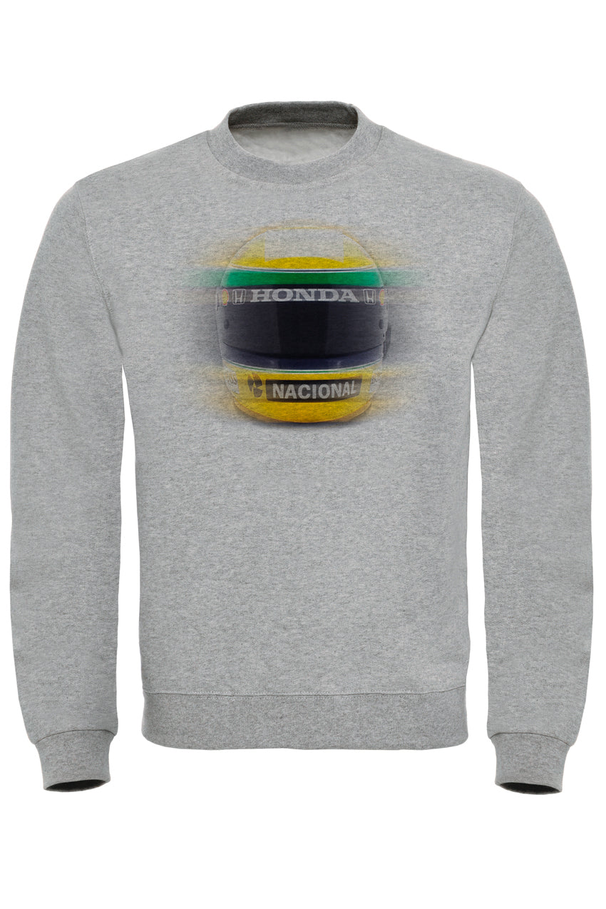 Senna Race Helmet Sweatshirt