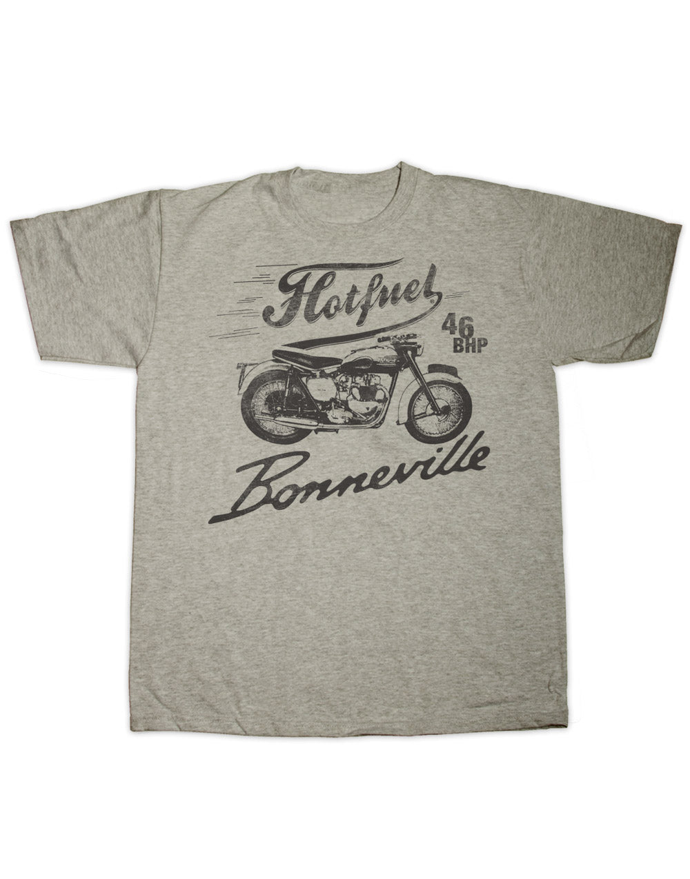 Hotfuel Bonneville 64BHP T Shirt (Medium)