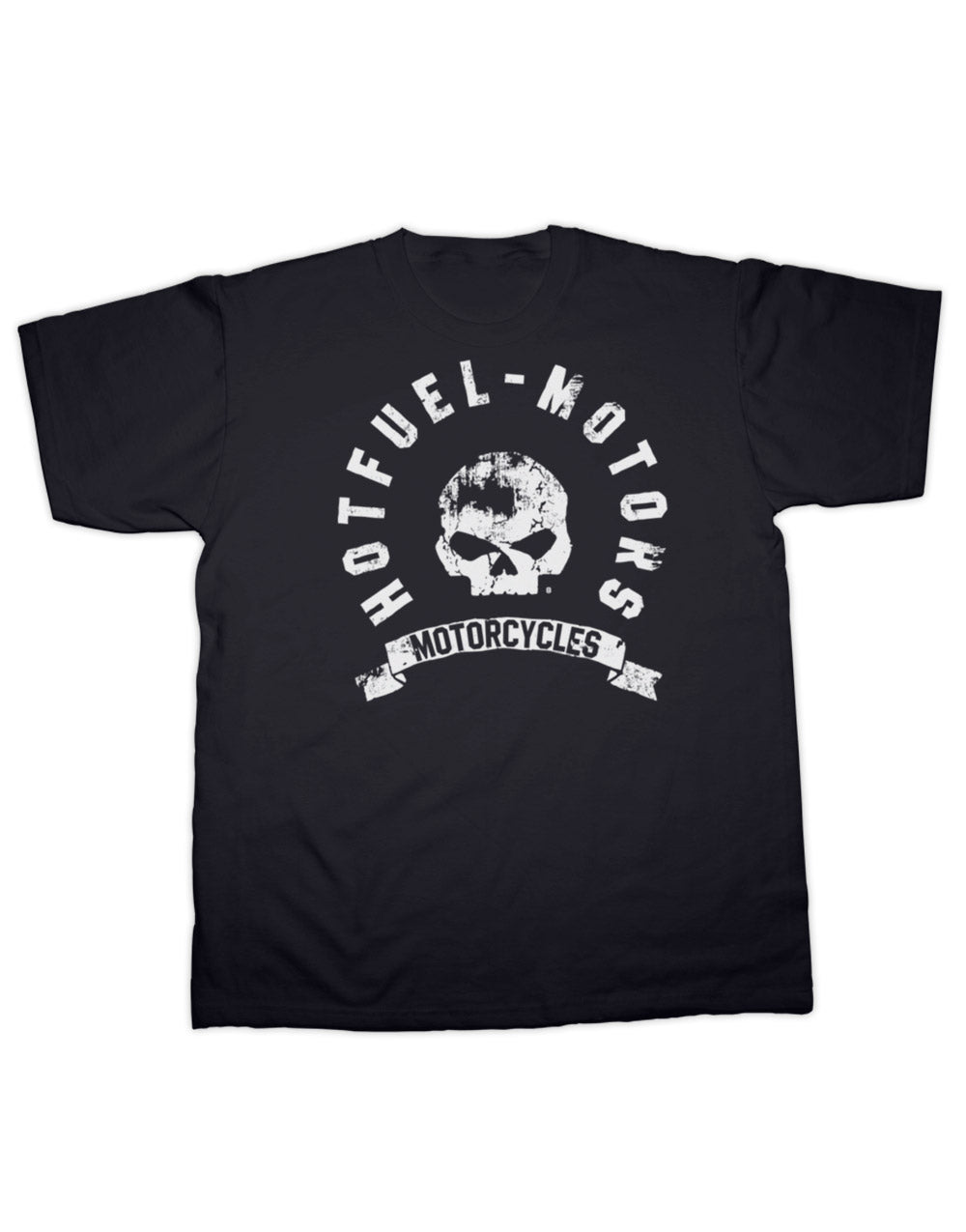 Hotfuel Motorcycles Skull T Shirt
