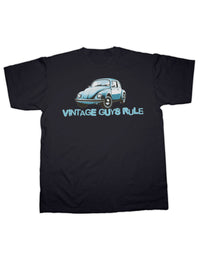 Vintage Guys Rule Beetle T Shirt