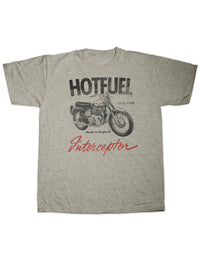 Hotfuel Interceptor Motorcycle T Shirt