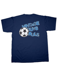 Vintage Guys Rule Football T Shirt