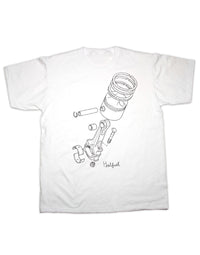 Hotfuel Exploded Piston T Shirt