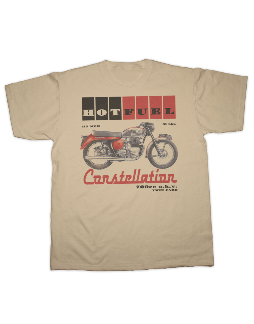 Hotfuel Constellation Motorcycle T Shirt
