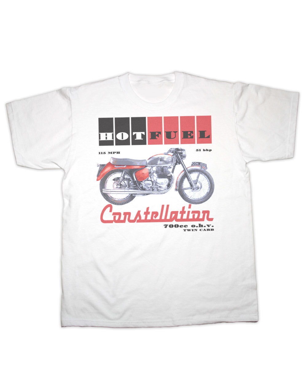 Hotfuel Constellation Motorcycle T Shirt
