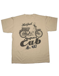 Super Cub Bike Print T Shirt