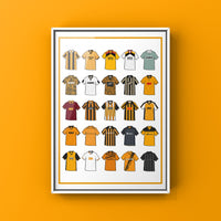 Hull Retro Shirts Football Print