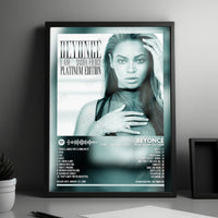 Beyoncé "I Am... Sasha Fierce (Platinum Edition)" Album Cover Poster - with Complete Tracklist