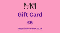 MotorMist Gift Card