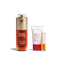 Clarins Double Serum 50ml + Beauty Flash Balm 15ml + Lip Comfort Oil