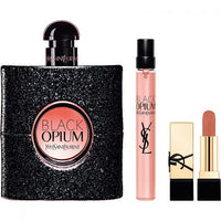 YSL Black Opium 90ml EDP for Women Gift Set + 10ml Mini + Mini Lipstick