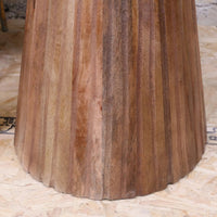 Mandawa Mango Wood and Marble Side Table