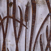 Alibag Rustic Metal Garden Wall Art for Nature-Inspired Outdoor Décor