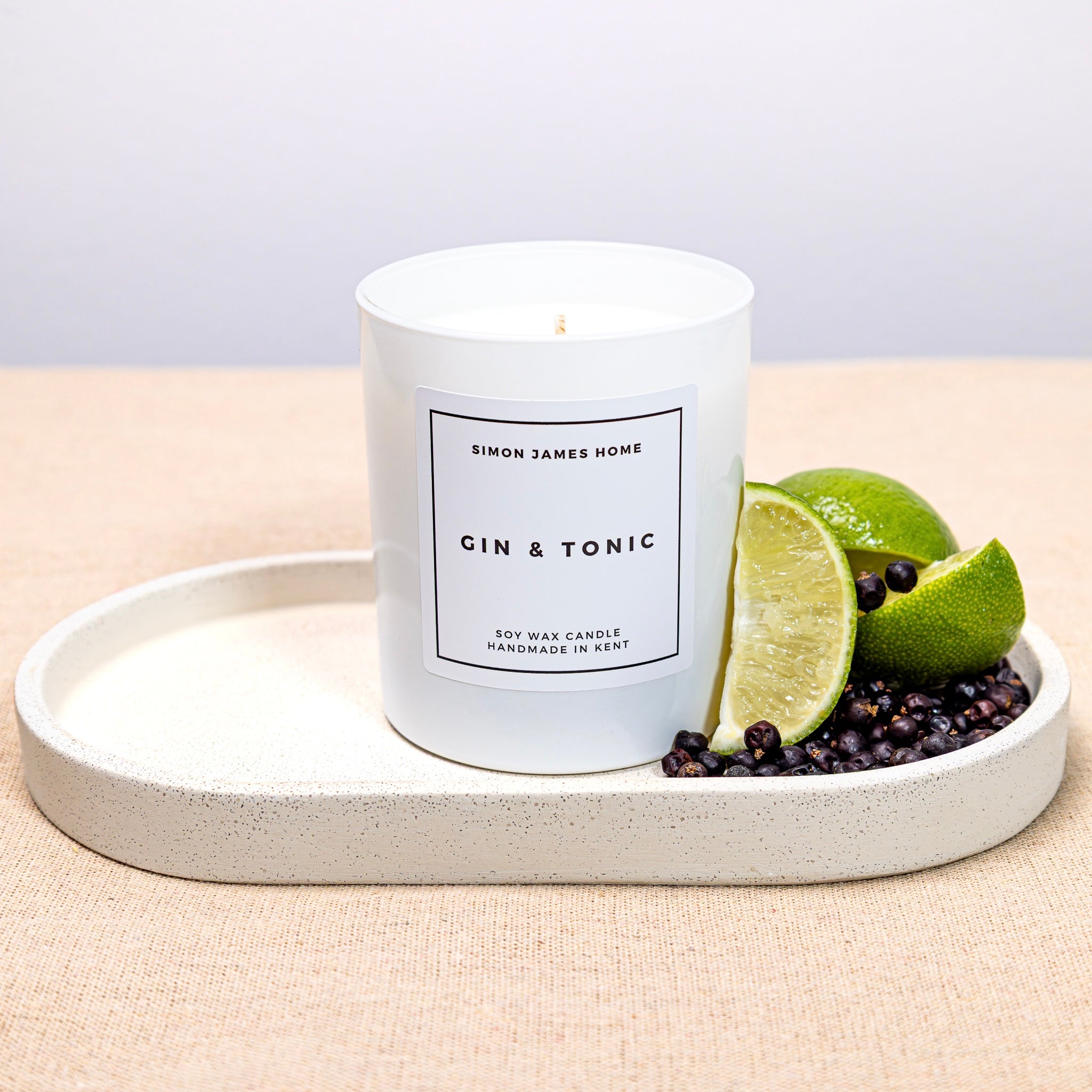 Gin & Tonic Handmade Soy Wax Candle