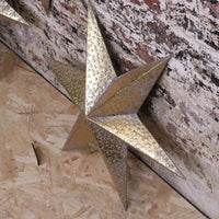 Tara Trio Gold Star Wall Art Accents