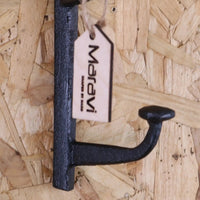Tehla Modern Metal Vertical Hat Rack Wall Hooks – Set of 2