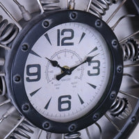 Engine Style Industrial Wall Clock 40cm