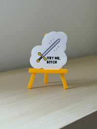 Pride Sword Stickers | Not Made For This