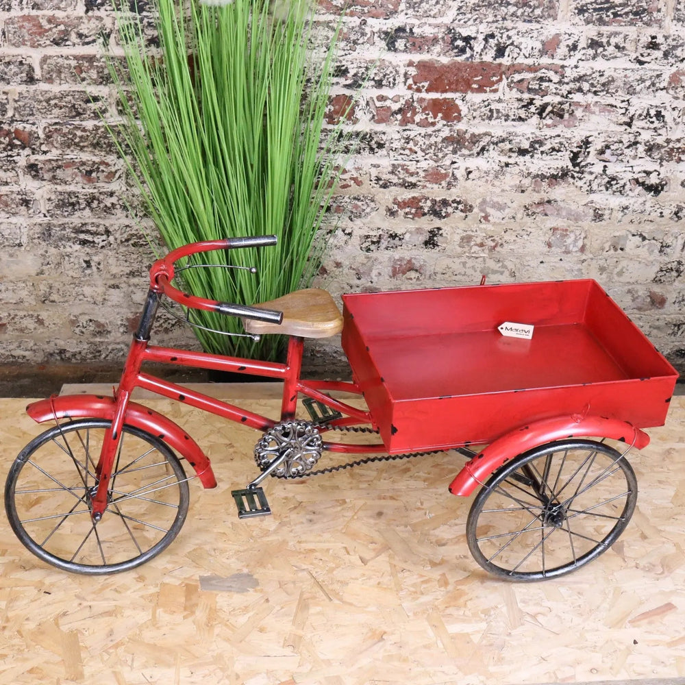 Rahi Vintage Mini Tricycle Ornament – Charming Decorative Storage Piece