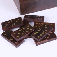 Mera Wooden Domino Set with Storage Box
