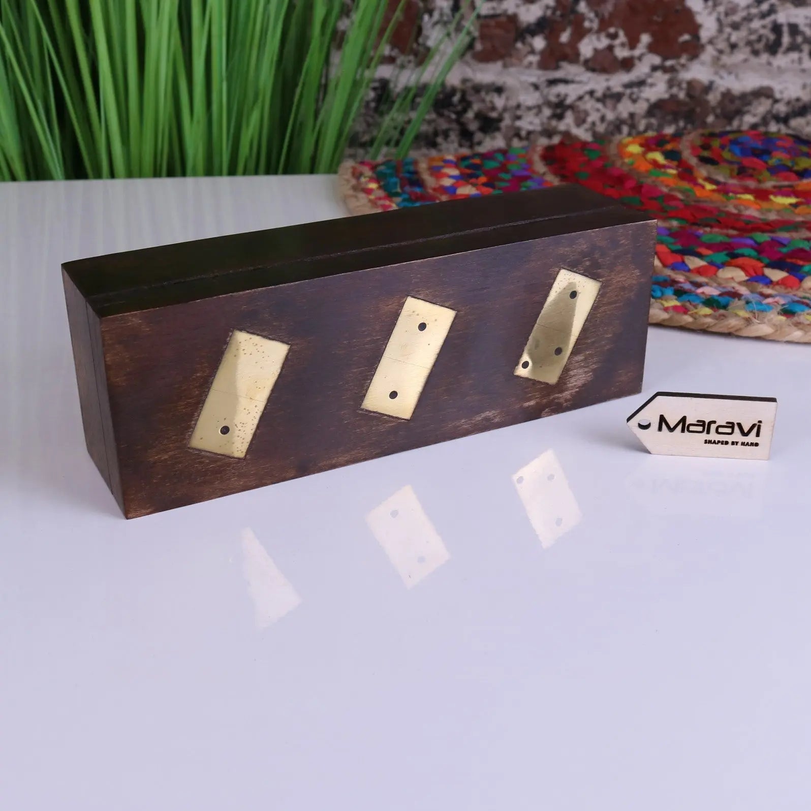 Mera Wooden Domino Set with Storage Box