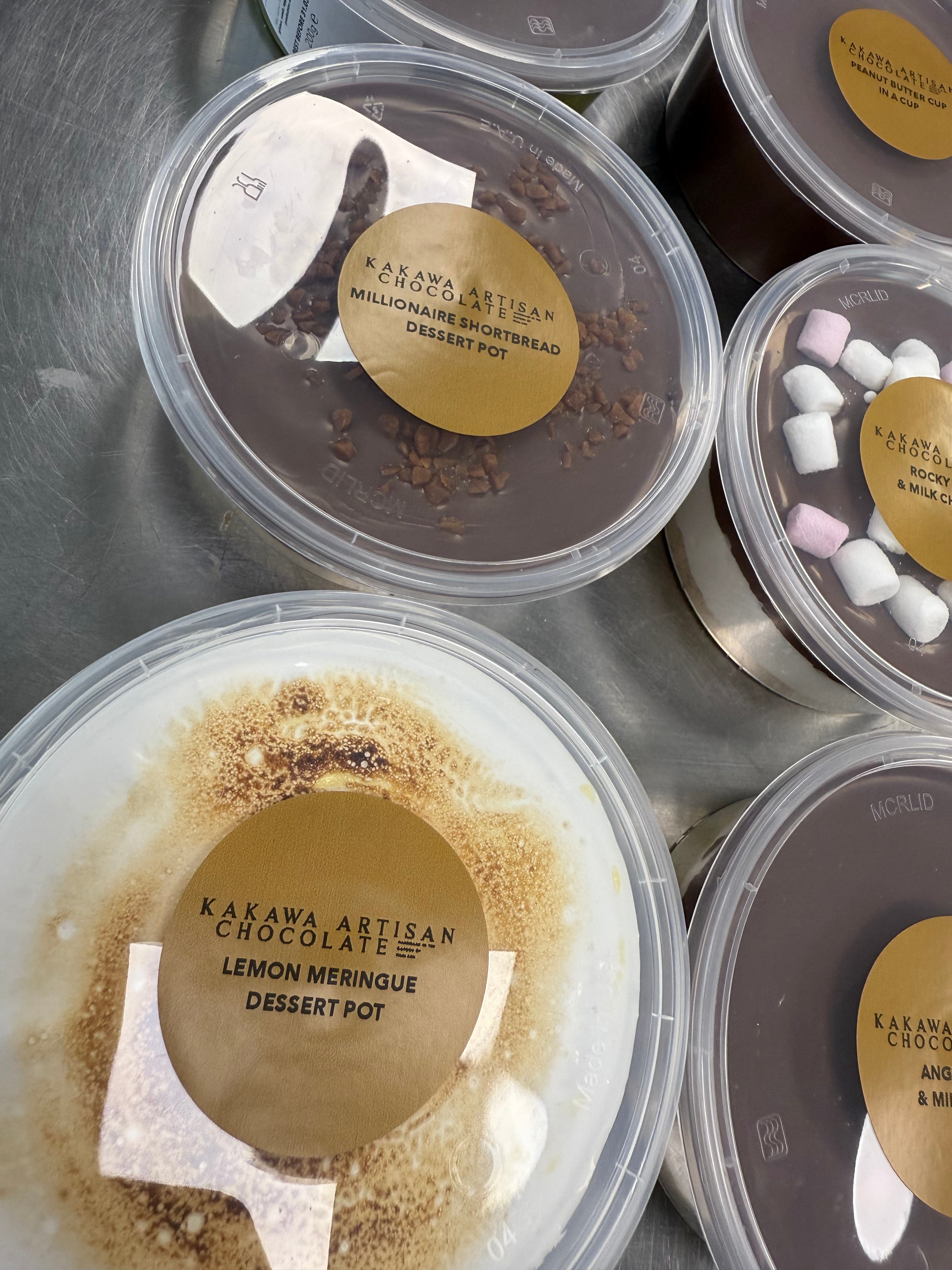 Lemon Meringue Dessert Pot