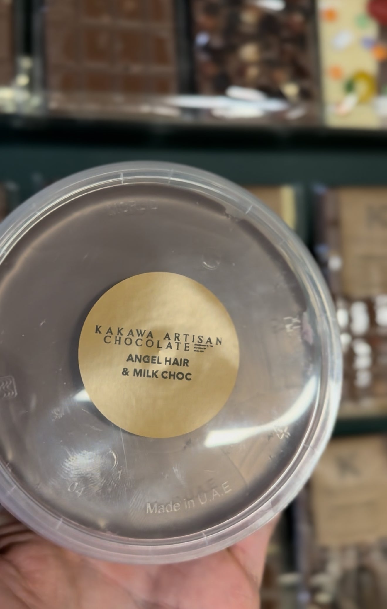 Angel Hair & Milk Choc Pot